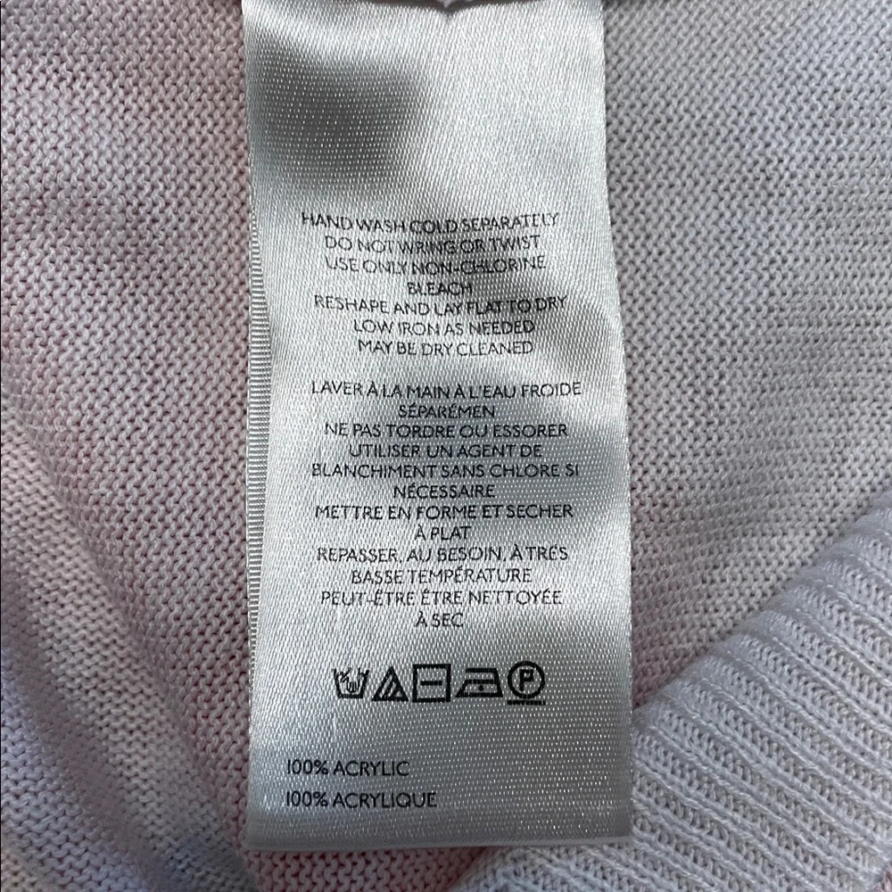 Anthropologie Short Sleeve Sweater Small Multicolor Swirl Marble Print Crewneck - Picture 13 of 16